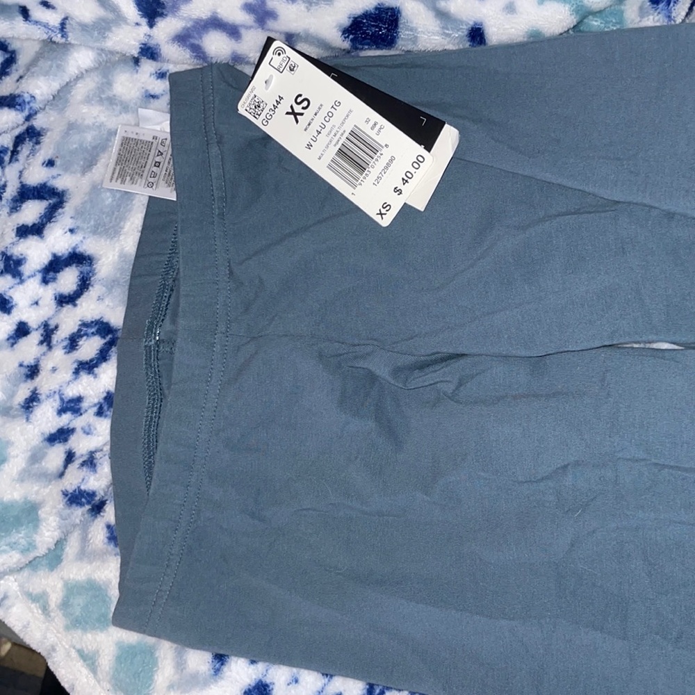 Adidas Leggings . Women. Legacy Blue tights. Tags still connected